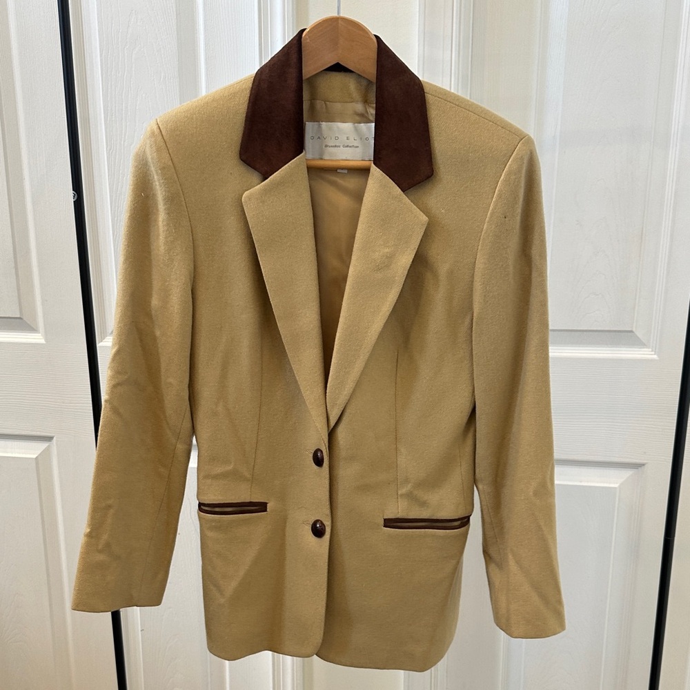 Vintage Wool Blazer